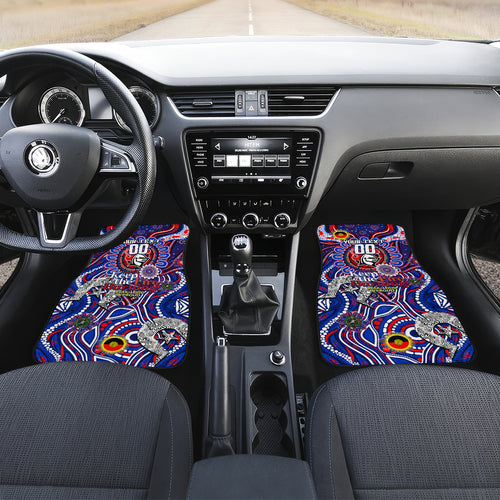 NAIDOC Week 2024 Knights Car Mats Mascot Rugby