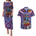 Custom NAIDOC Week 2024 Knights Couples Matching Puletasi and Hawaiian Shirt Mascot Rugby DT02