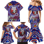 Custom NAIDOC Week 2024 Knights Family Matching Mermaid Dress and Hawaiian Shirt Mascot Rugby DT02