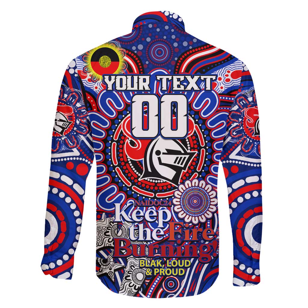 Custom NAIDOC Week 2024 Knights Family Matching Mermaid Dress and Hawaiian Shirt Mascot Rugby DT02