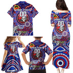 Custom NAIDOC Week 2024 Knights Family Matching Puletasi and Hawaiian Shirt Mascot Rugby DT02