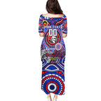 Custom NAIDOC Week 2024 Knights Family Matching Puletasi and Hawaiian Shirt Mascot Rugby DT02