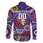 Custom NAIDOC Week 2024 Knights Family Matching Tank Maxi Dress and Hawaiian Shirt Mascot Rugby DT02