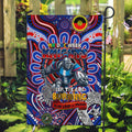 NAIDOC Week 2024 Knights Garden Flag Mascot Rugby