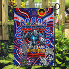 NAIDOC Week 2024 Knights Garden Flag Mascot Rugby