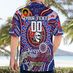 Custom NAIDOC Week 2024 Knights Hawaiian Shirt Mascot Rugby DT02