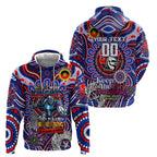 Custom NAIDOC Week 2024 Knights Hoodie Mascot Rugby DT02