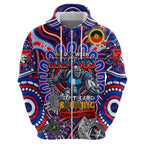 Custom NAIDOC Week 2024 Knights Hoodie Mascot Rugby DT02