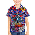 Custom NAIDOC Week 2024 Knights Kid Hawaiian Shirt Mascot Rugby DT02
