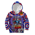 Custom NAIDOC Week 2024 Knights Kid Hoodie Mascot Rugby DT02