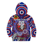 Custom NAIDOC Week 2024 Knights Kid Hoodie Mascot Rugby DT02