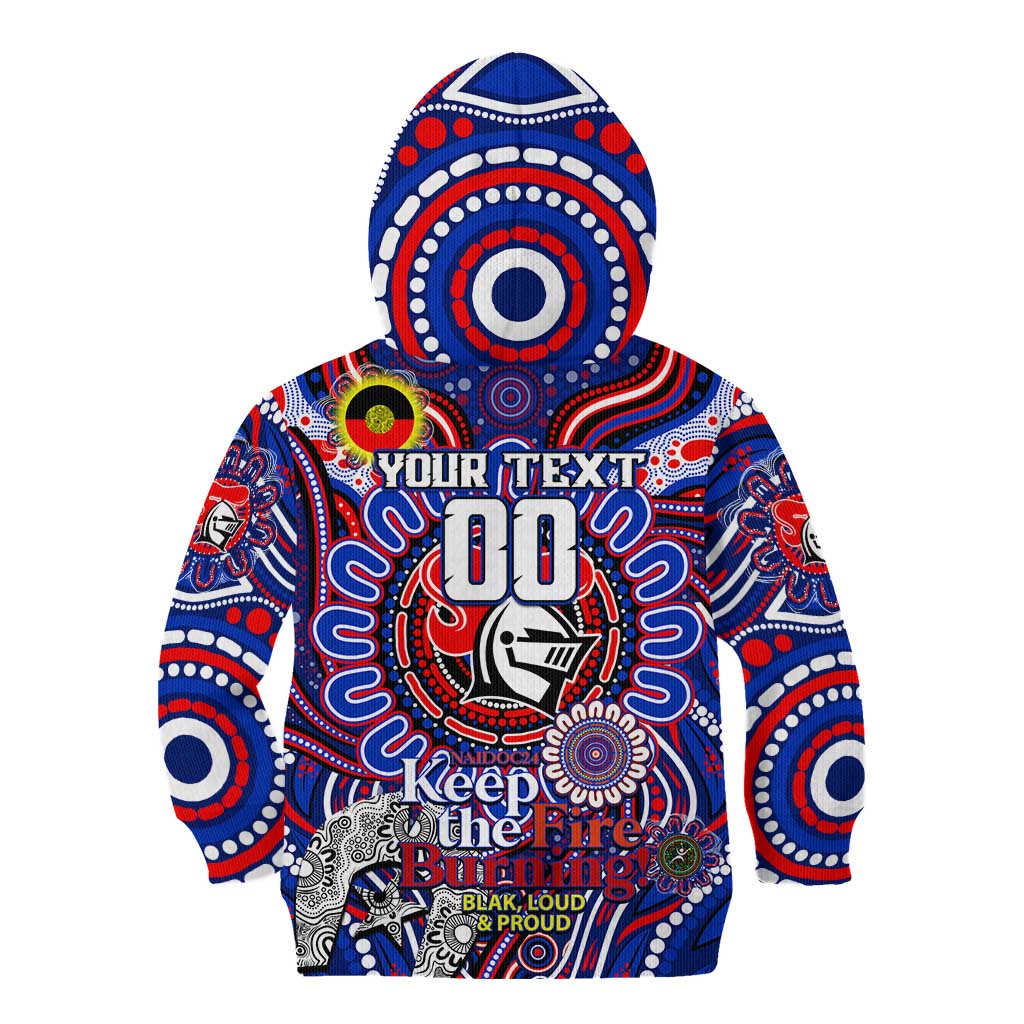 Custom NAIDOC Week 2024 Knights Kid Hoodie Mascot Rugby DT02