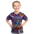 Custom NAIDOC Week 2024 Knights Kid T Shirt Mascot Rugby DT02