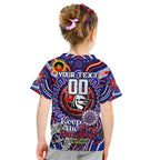 Custom NAIDOC Week 2024 Knights Kid T Shirt Mascot Rugby DT02