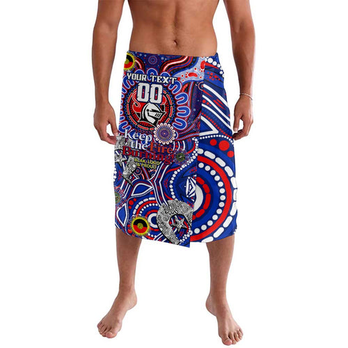 Custom NAIDOC Week 2024 Knights Lavalava Mascot Rugby DT02