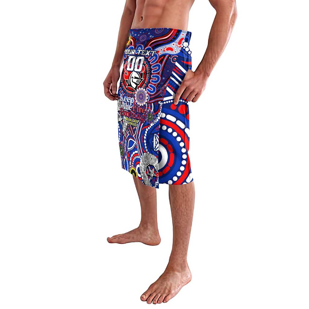 Custom NAIDOC Week 2024 Knights Lavalava Mascot Rugby DT02