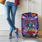 NAIDOC Week 2024 Knights Luggage Cover Mascot Rugby
