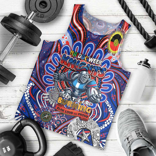 Custom NAIDOC Week 2024 Knights Men Tank Top Mascot Rugby DT02