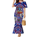 Custom NAIDOC Week 2024 Knights Mermaid Dress Mascot Rugby DT02