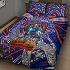 NAIDOC Week 2024 Knights Quilt Bed Set Mascot Rugby