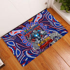 NAIDOC Week 2024 Knights Rubber Doormat Mascot Rugby