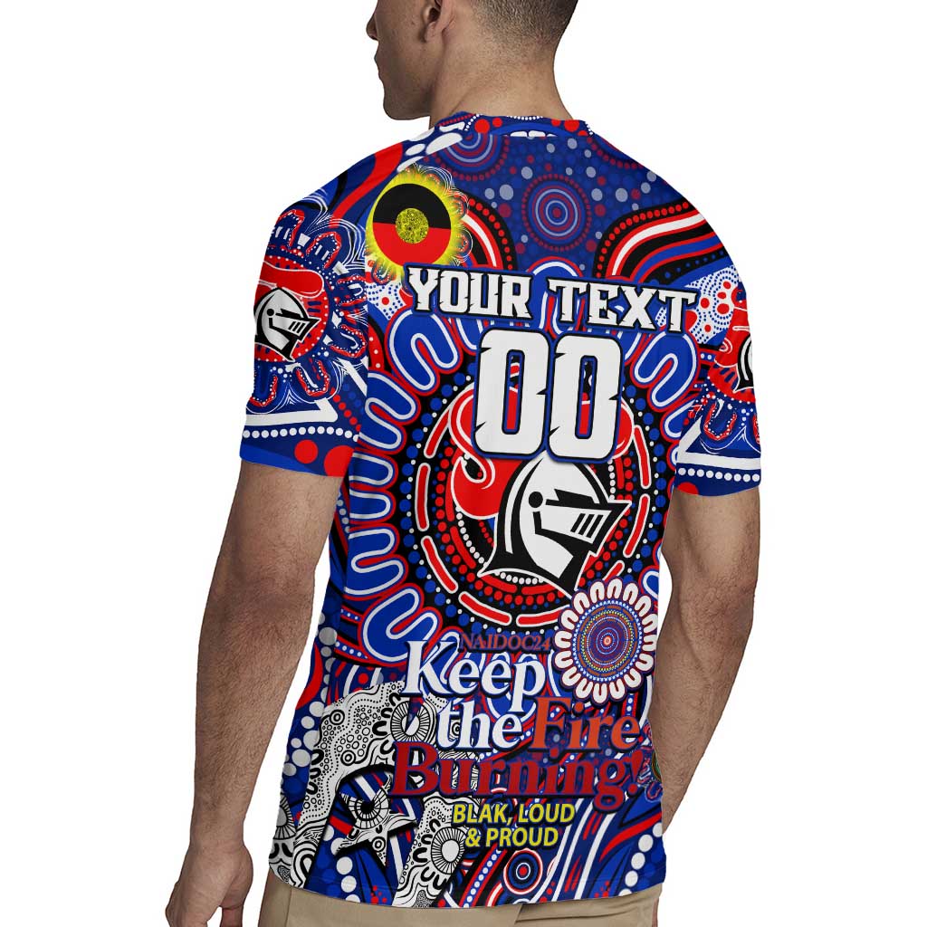 Custom NAIDOC Week 2024 Knights Rugby Jersey Mascot Rugby DT02