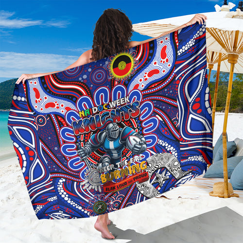 NAIDOC Week 2024 Knights Sarong Mascot Rugby