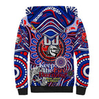 Custom NAIDOC Week 2024 Knights Sherpa Hoodie Mascot Rugby DT02