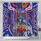 NAIDOC Week 2024 Knights Shower Curtain Mascot Rugby