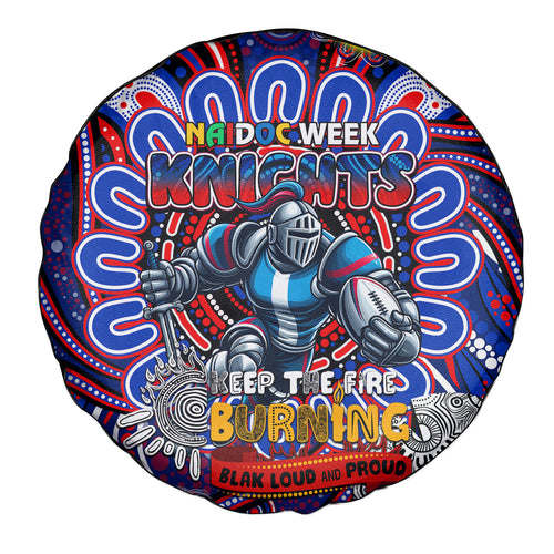 NAIDOC Week 2024 Knights Spare Tire Cover Mascot Rugby