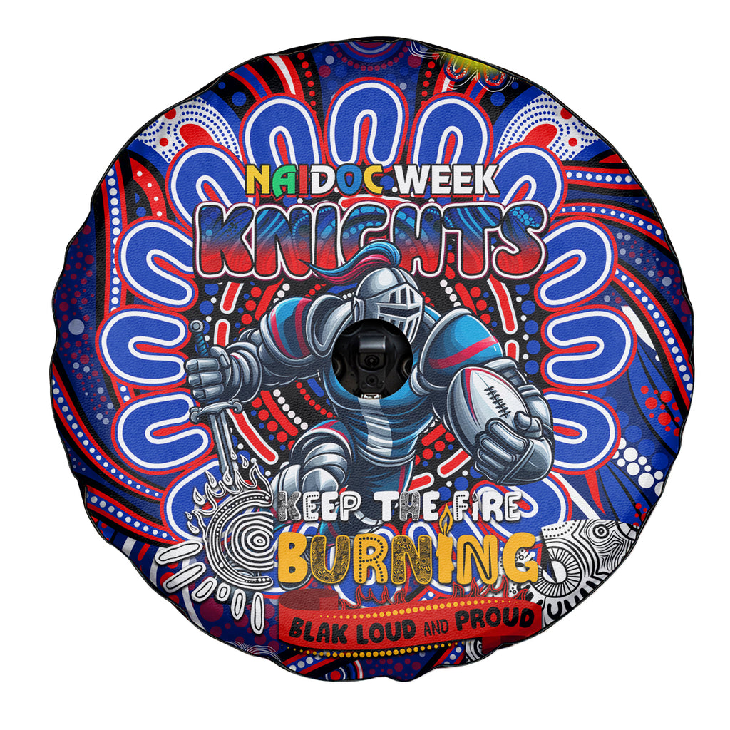 NAIDOC Week 2024 Knights Spare Tire Cover Mascot Rugby