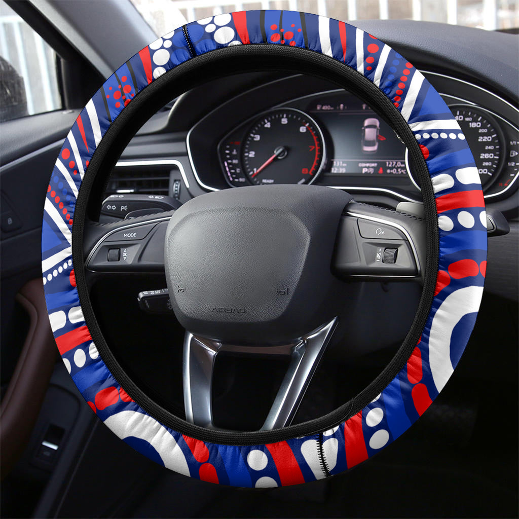 NAIDOC Week 2024 Knights Steering Wheel Cover Mascot Rugby