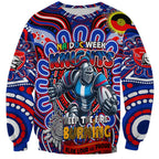 Custom NAIDOC Week 2024 Knights Sweatshirt Mascot Rugby DT02