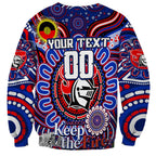 Custom NAIDOC Week 2024 Knights Sweatshirt Mascot Rugby DT02