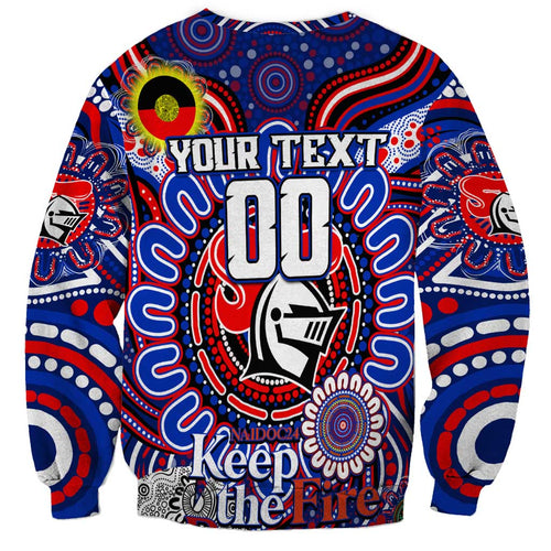 Custom NAIDOC Week 2024 Knights Sweatshirt Mascot Rugby DT02