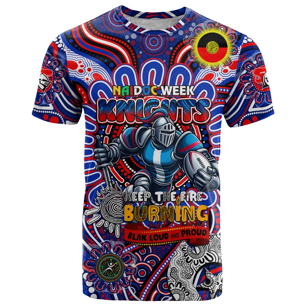 Custom NAIDOC Week 2024 Knights T Shirt Mascot Rugby DT02