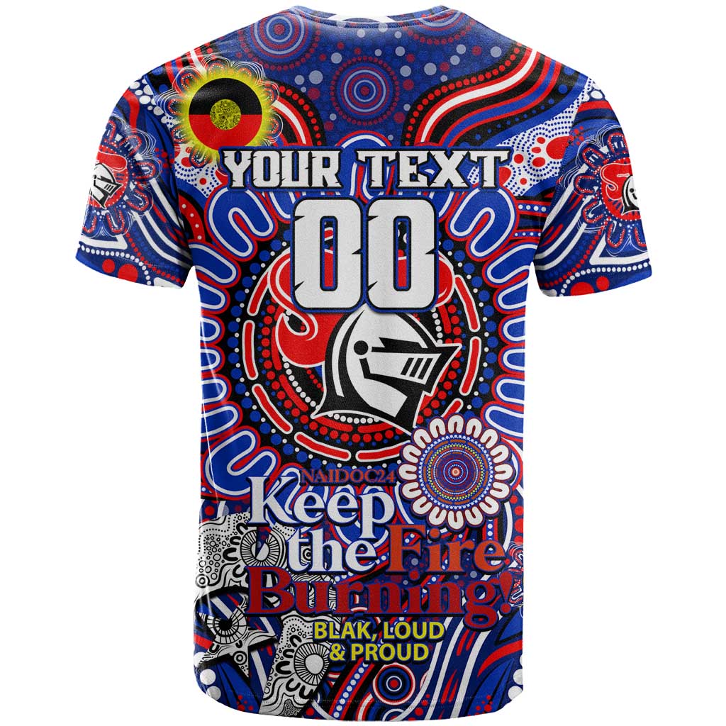 Custom NAIDOC Week 2024 Knights T Shirt Mascot Rugby DT02