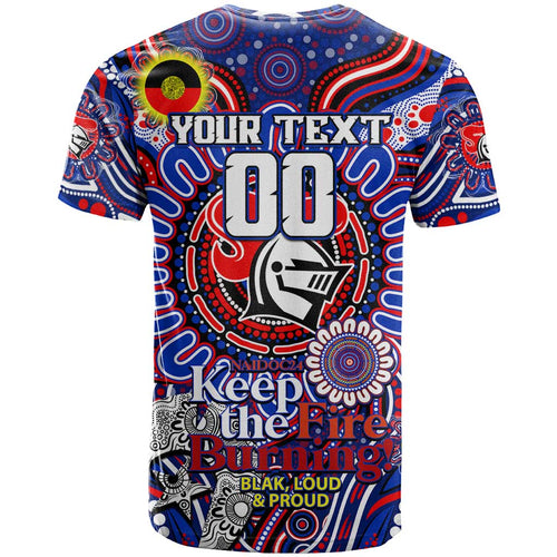 Custom NAIDOC Week 2024 Knights T Shirt Mascot Rugby DT02