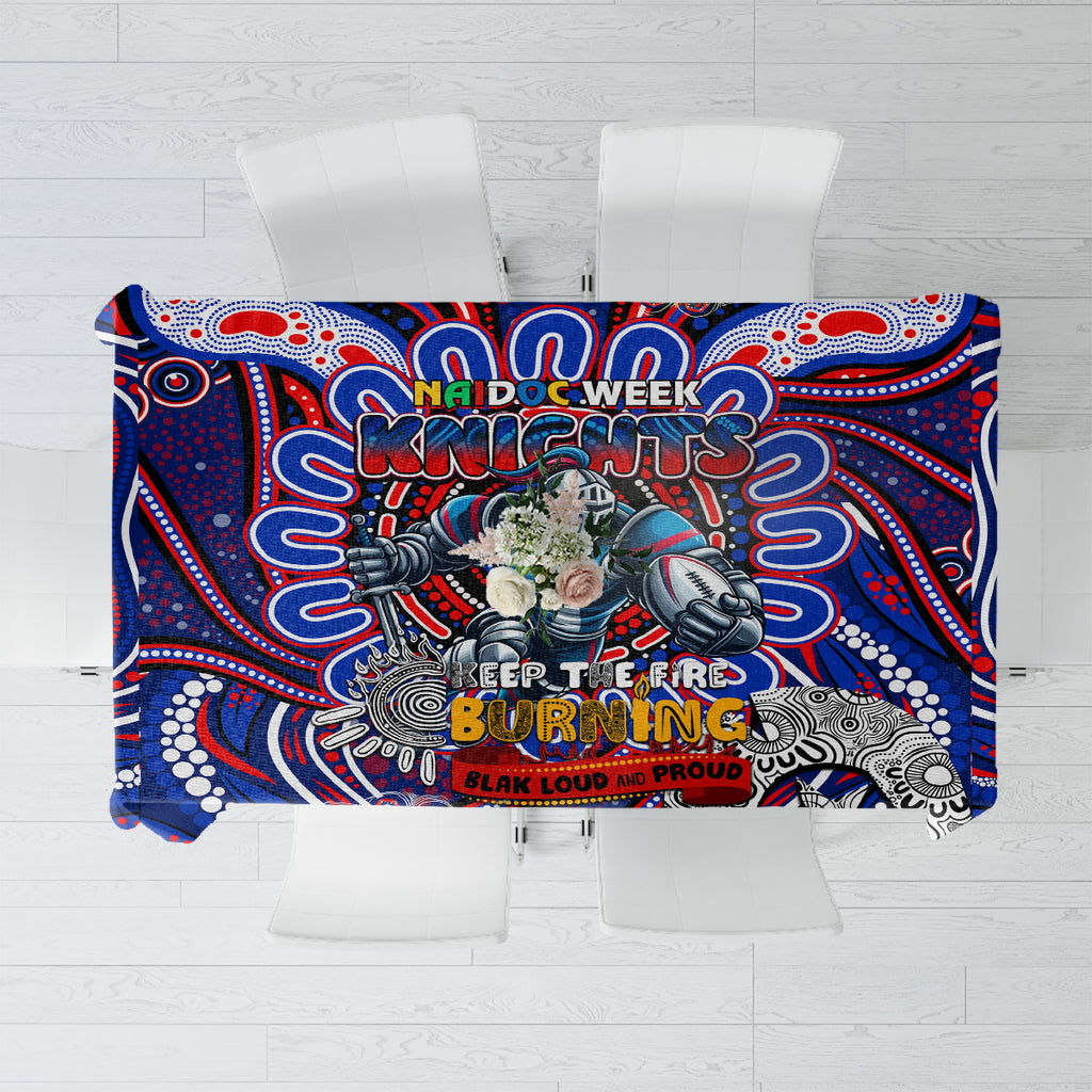 NAIDOC Week 2024 Knights Tablecloth Mascot Rugby