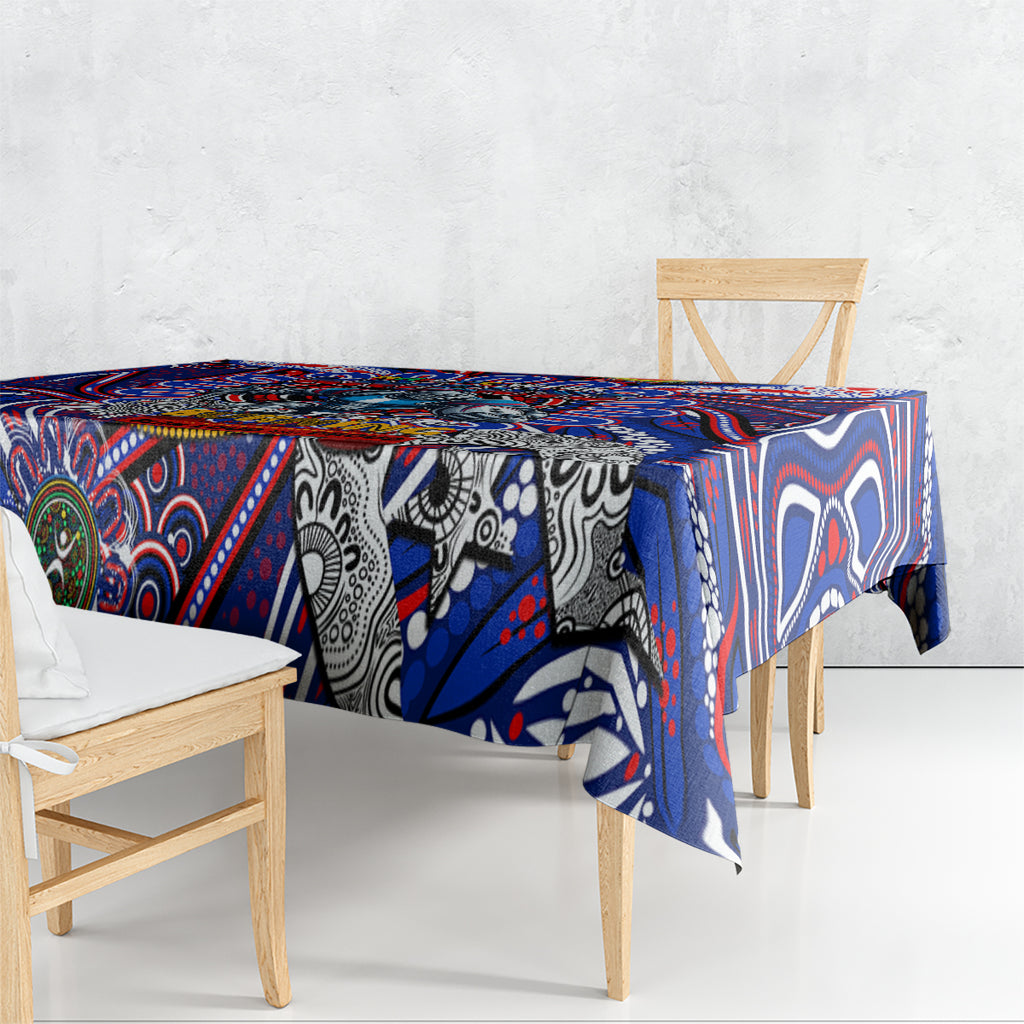 NAIDOC Week 2024 Knights Tablecloth Mascot Rugby