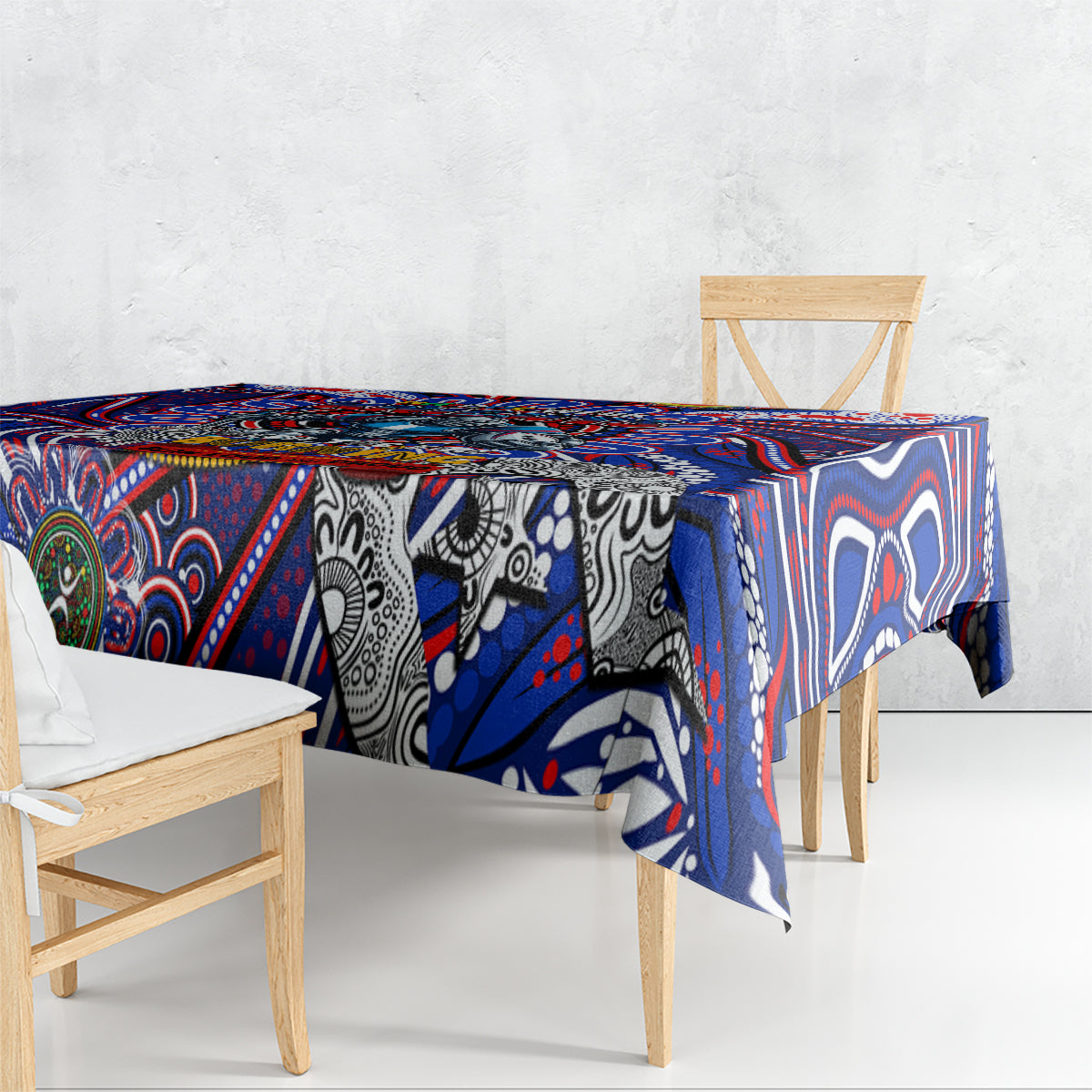 NAIDOC Week 2024 Knights Tablecloth Mascot Rugby