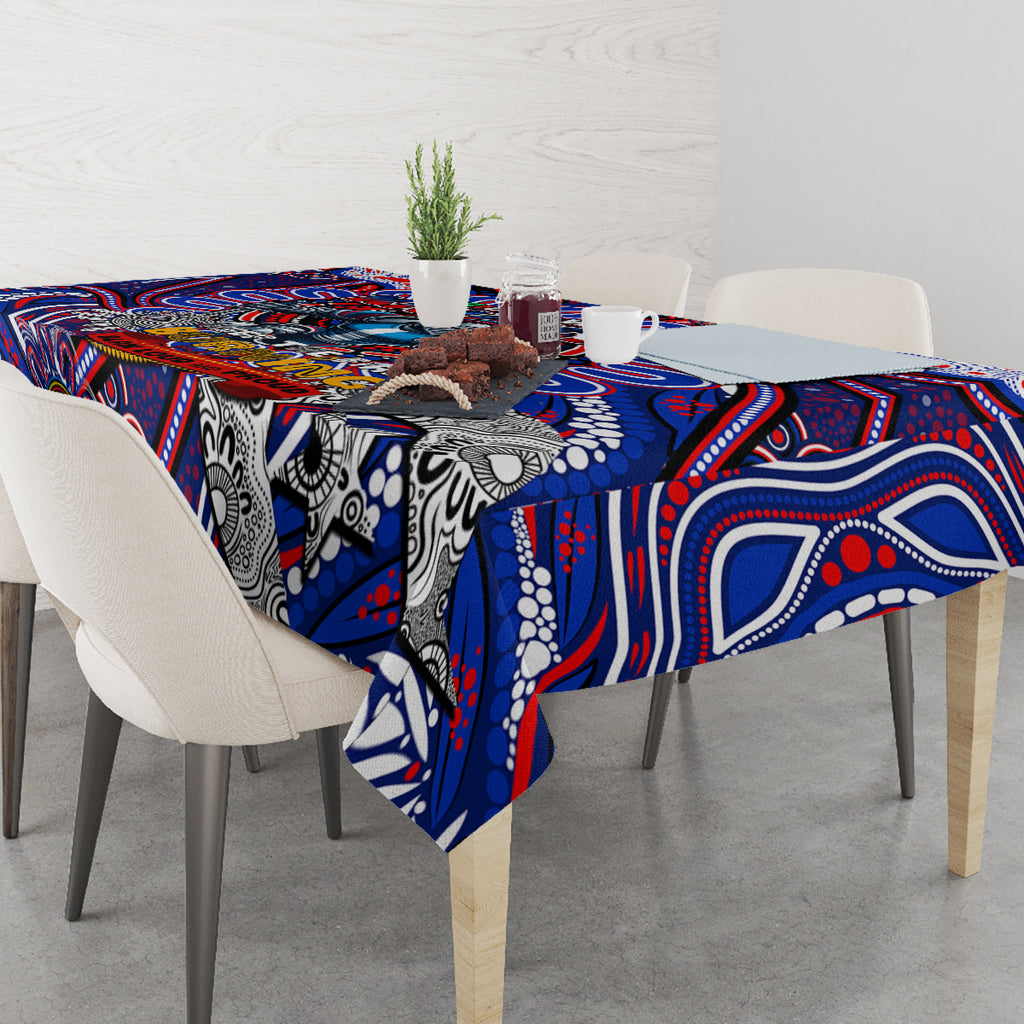 NAIDOC Week 2024 Knights Tablecloth Mascot Rugby