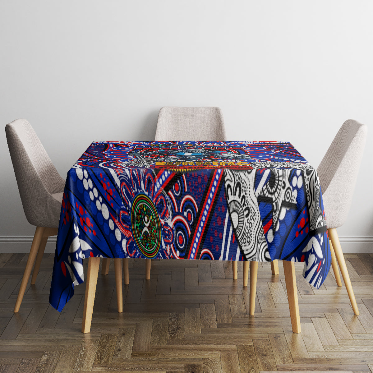 NAIDOC Week 2024 Knights Tablecloth Mascot Rugby