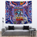 NAIDOC Week 2024 Knights Tapestry Mascot Rugby