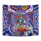 NAIDOC Week 2024 Knights Tapestry Mascot Rugby