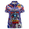 Custom NAIDOC Week 2024 Knights Women Polo Shirt Mascot Rugby DT02