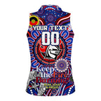 Custom NAIDOC Week 2024 Knights Women Sleeveless Polo Shirt Mascot Rugby DT02