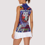 Custom NAIDOC Week 2024 Knights Women Sleeveless Polo Shirt Mascot Rugby DT02