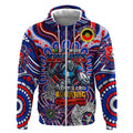 Custom NAIDOC Week 2024 Knights Zip Hoodie Mascot Rugby DT02