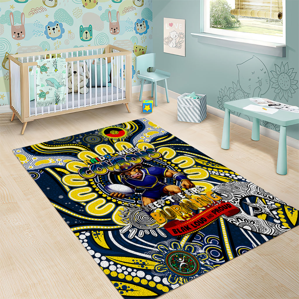 NAIDOC Week 2024 Cowboys Area Rug Mascot Rugby